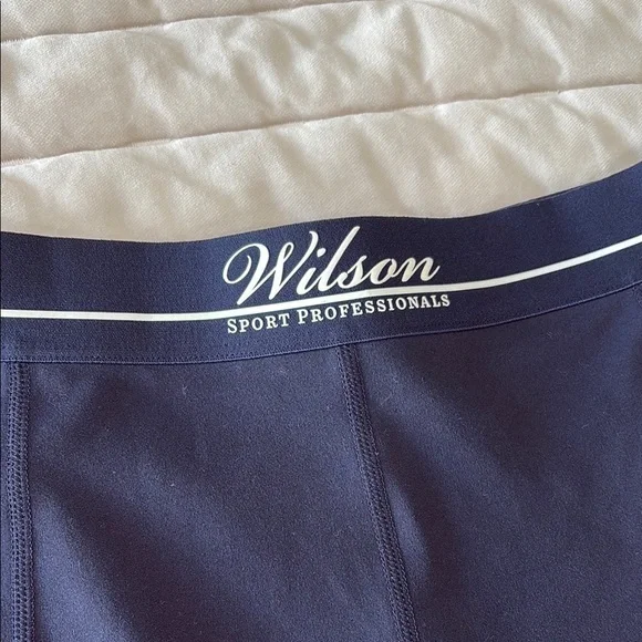 Wilson Navy Tennis Ball Shorts - Picture 3 of 5